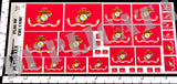 Flag of The United States Marine Corps (USMC) - 1/72, 1/48, 1/35, 1/32 Scales - Duplicata Productions