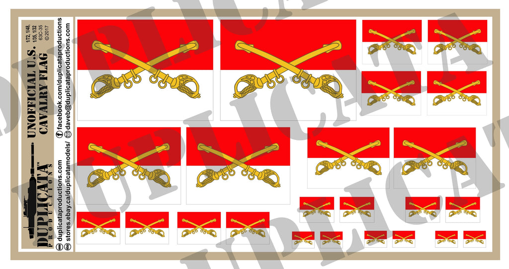 Flag of the Russian Empire (Unofficial)- 1/72, 1/48, 1/35, 1/32 Scales –  Duplicata Productions