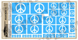 Peace Flag #2 - 1/72, 1/48, 1/35, 1/32 Scales - Duplicata Productions