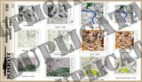 Allied Maps - Western Germany #3, WW2 - 1/35 Scale