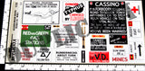 Allied Road Signs #2, Italy -  WW2 - 1/35 Scale
