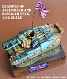 Flag of France - 1/72, 1/48, 1/35, 1/32 Scales - Duplicata Productions