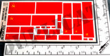 Soviet Flag (1980 to 1991) - 1/72, 1/48, 1/35, 1/32 Scales - Duplicata Productions