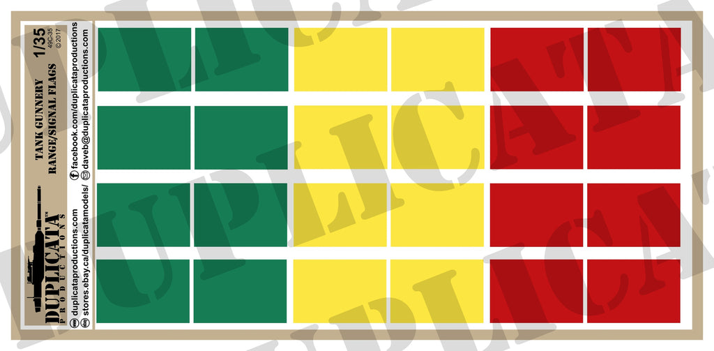 Diorama Accessory - Tank Gunnery Range / Signal Flags - 1/35 Scale ...