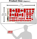 Canadian Flag - 1/72, 1/48, 1/35, 1/32 Scales (w/Motion Ripples) - Duplicata Productions