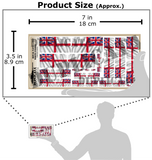 Royal Navy White Ensign - 1/72, 1/48, 1/35, 1/32 Scales (w/Motion Ripples) - Duplicata Productions