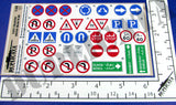 City Traffic Signs - Iraq War - 1/48 Scale - Duplicata Productions