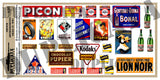 French Advertisements, Small #2 -  WW2 - 1/35 Scale - Duplicata Productions