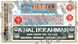 Store Signs, Hue City - Vietnam War - 1/35 Scale (2 sheets) - Duplicata Productions