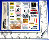 German Road Signs, Eastern Front #4 -  WW2 - 1/48 Scale - Duplicata Productions