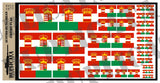 Flag of the Austro-Hungarian Empire - 1/72, 1/48, 1/35, 1/32 Scales - Duplicata Productions