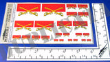 U.S. Cavalry Flag (Unofficial) - 1/72, 1/48, 1/35, 1/32 Scales - Duplicata Productions