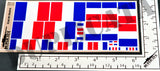 Flag of France - 1/72, 1/48, 1/35, 1/32 Scales - Duplicata Productions