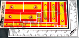 Flag of Spain (1981 - Present) - 1/72, 1/48, 1/35, 1/32 Scales - Duplicata Productions