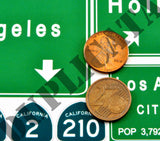 Los Angeles Highway Signs - 1/35 Scale - Duplicata Productions