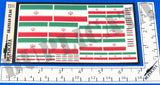 Iranian Flag - 1/72, 1/48, 1/35, 1/32 Scales - Duplicata Productions