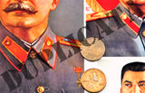 Large Soviet Stalin Portraits, WW2 - 1/35 Scale - Duplicata Productions