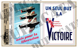 Free French WW2 Propaganda Posters, Large #1- 1/35 Scale - Duplicata Productions