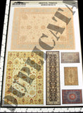 Oriental/Persian/Afghan Rugs #3 - 1/24 Scale - Duplicata Productions