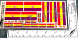 Republican Flag - Spanish Civil War - 1/72, 1/48, 1/35, 1/32 Scales - Duplicata Productions
