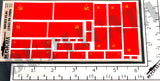 Soviet Flag (1955 to 1980) - 1/72, 1/48, 1/35, 1/32 Scales - Duplicata Productions