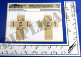 American Ration Supplement, Sundries Boxes, Vietnam War - 1/35 Scale (3 Sheets) - Duplicata Productions