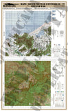 Maps - Vietnam War - South Vietnam (North/DMZ) #2 - 1/6 Scale - Duplicata Productions