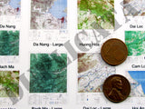 Maps - Vietnam War - South Vietnam (North/DMZ) #1 - 1/35 Scale - Duplicata Productions