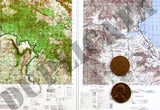 Maps - Vietnam War - South Vietnam (North/DMZ) #1 - 1/6 Scale - Duplicata Productions