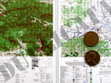 Maps - Vietnam War - South Vietnam (North/DMZ) #5 - 1/6 Scale - Duplicata Productions