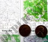 Maps - Vietnam War - South Vietnam (South/Mekong) #2 - 1/16 (120mm) Scale - Duplicata Productions