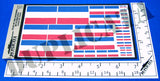 Flag of The Kingdom of Yugoslavia - 1/72, 1/48, 1/35, 1/32 Scales - Duplicata Productions